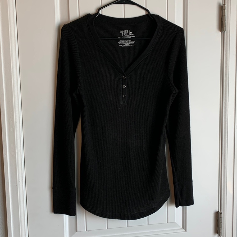 Black Longsleeve Shirt Size M
